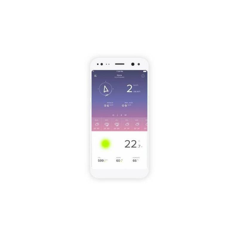 Anémomètre intelligent et connecté pour station météo NWA01WW Netatmo