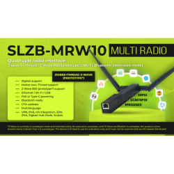 Adaptateur USB Ethernet POE Zigbee ou Thread + Z-Wave - SLZB-MRW10U - SMLIGHT