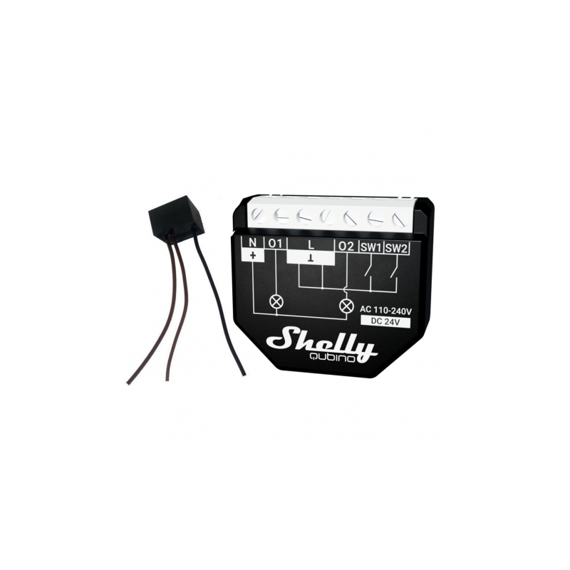 Pack fil pilote Z-Wave (module Shelly Wave 2PM + module diode fil pilote) - SHELLY