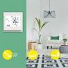 Thermostat Zigbee Blanc plancher chauffant électrique BHT-002 - MOES