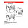 Thermostat Zigbee Blanc plancher chauffant électrique BHT-002 - MOES